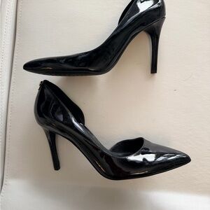 Michael Kors Shiny Black Heels